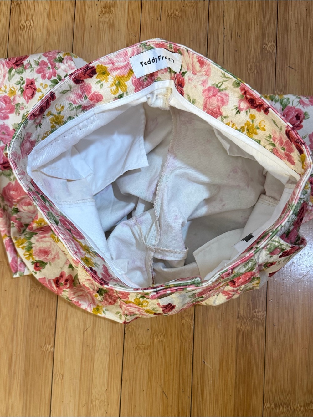 NWOT Teddy Fresh Floral Pleated Trouser Pants Size 27 - Picture 5 of 15